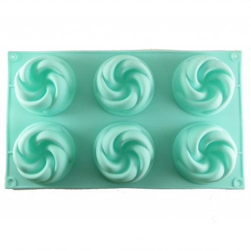 Forma silicon pentru prajituri 6 piese - Insurubat