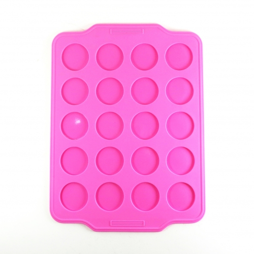 Folie silicon pentru Macarons în culori pastelate