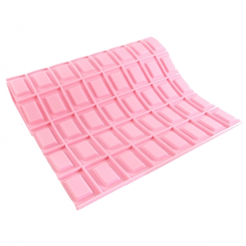 Formă de silicon pentru fondant și marțipan - Pătrățele