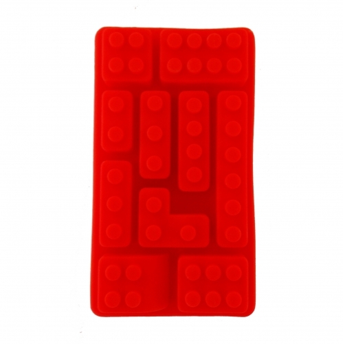 Forma din silicon pentru bomboane 10 buc. - Piese de Lego