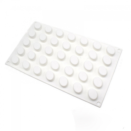 Formă din silicon pentru bomboane, praline 35 părți - Oval