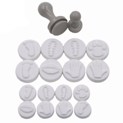 Ștampilă din silicon pentru decorat -Set 18 buc