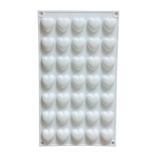 Formă din silicon - Inimă mică - Micro Love