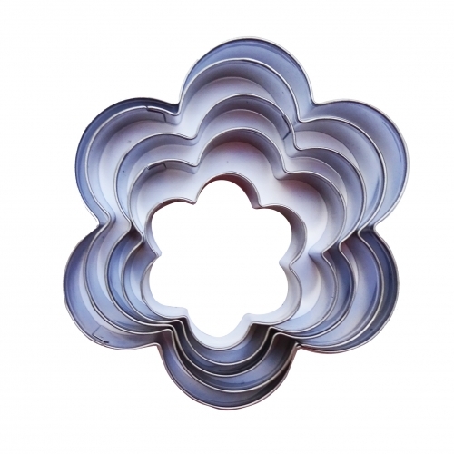 Decupatoare forme de prăjituri 5 buc.- Floare