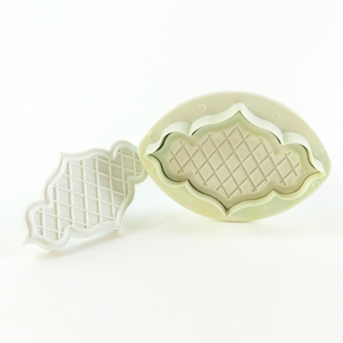 2 Decupătoare fondant sau marțipan - Rombus