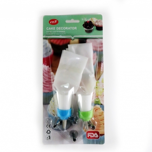 Set 2 buc. punga pentru ornat prajituri cu 6 duiuri