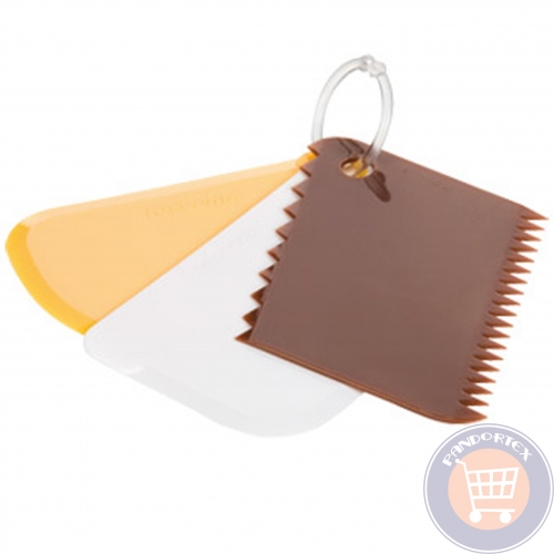 Racletă plastic 3 buc.