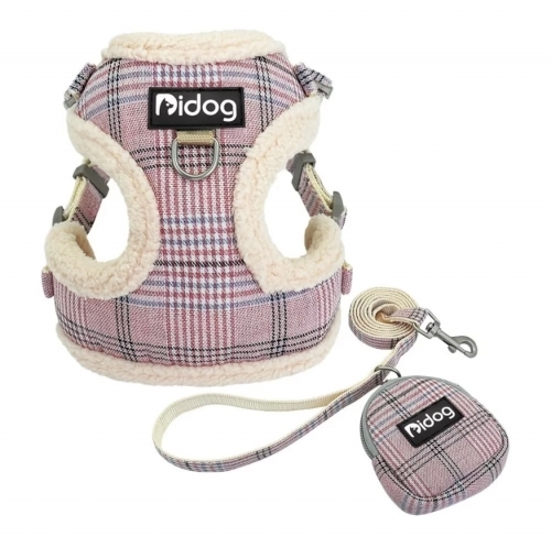 Didog Vesta pentru caine ham si lesa cu sac mic-S