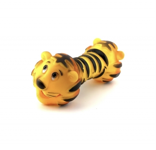 Jucarie din cauciuc tigru pentru câini