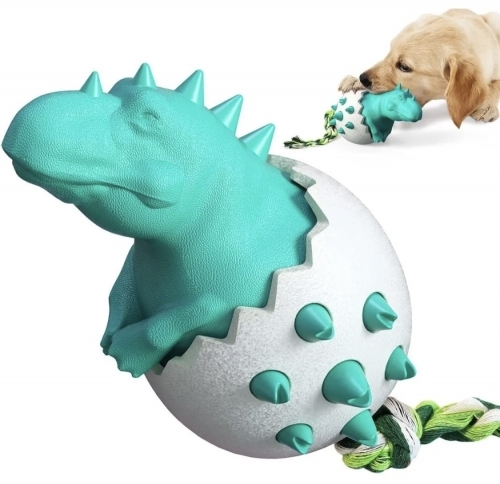 TPR JUCĂRIE de curatat dintii pentru caini-Ou Dino