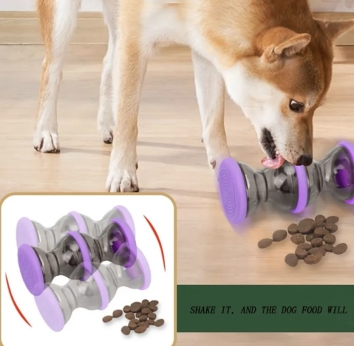 Jucarie pentru caini cu dispenser  de mancare 