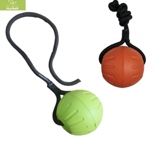NUNBELL Minge de aruncare cu fir pentru câini 