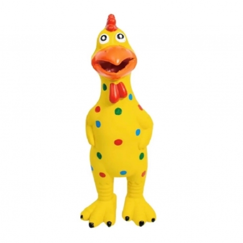 Jucarie distractiva pentru caini-Pui galben