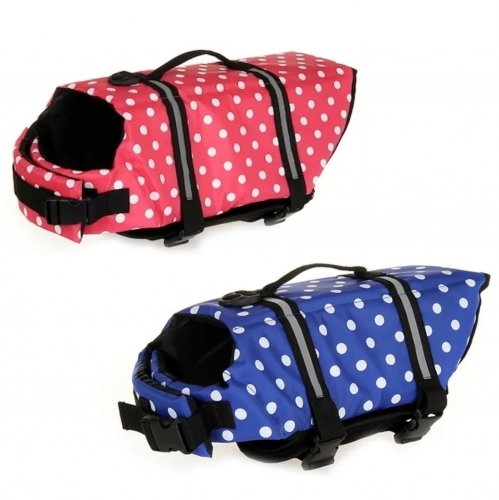 Vesta de salvare si innot premium cu buline-XL