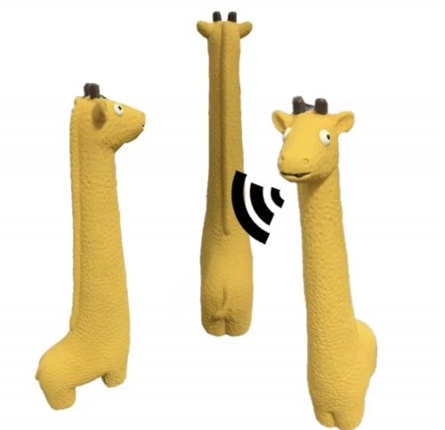 Jucarie scartietoare pentru caini-Girafa