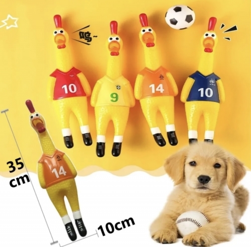 Pui din cauciuc-Costum de fotbal