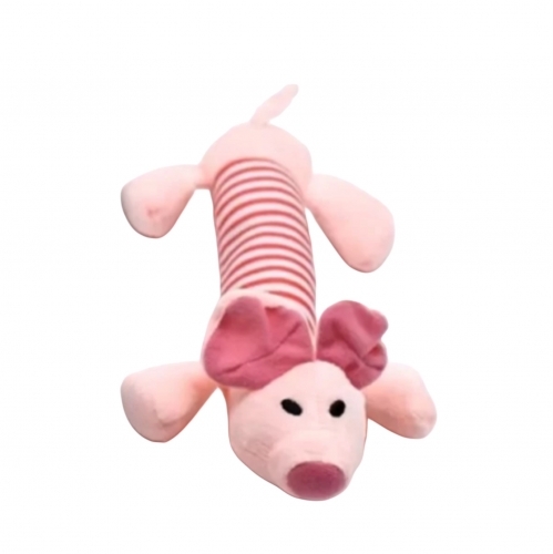 Jucarie scartietoare lunga pentru caini-Purcelus