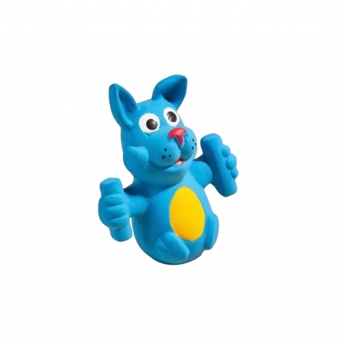 Jucarie scartietoare pentru caini-Iepure albastru