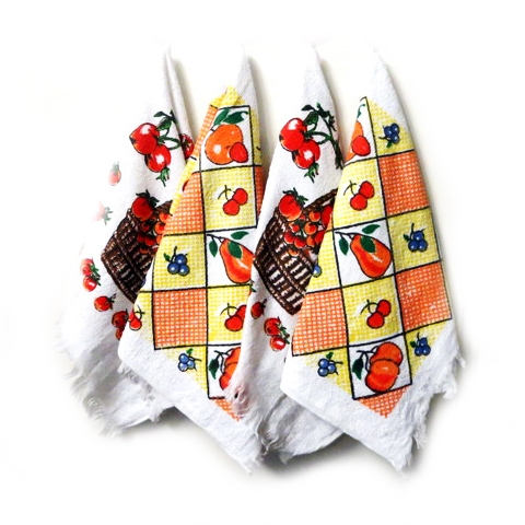 Prosop de bucătărie textil - 4 bucăți