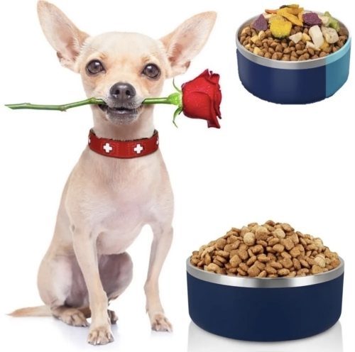 Bol din oțel inoxidabil special pentru animale de companie-14cm