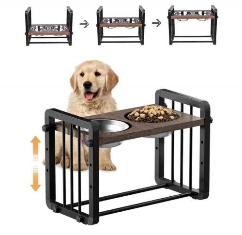 Suport reglabil de hrănire și adaptare pentru animale de companie-Mic   