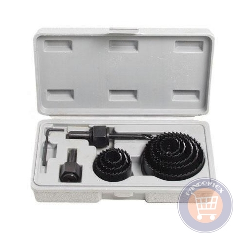 Set carota pentru găurit - 11 piese