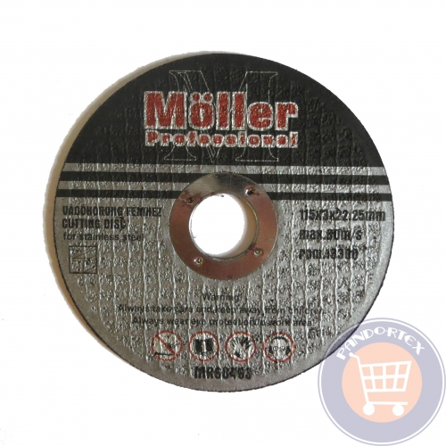 Disc pentru tăiat metal 115 mm / 3 mm
