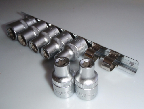 Set chei tubulare 7 buc.