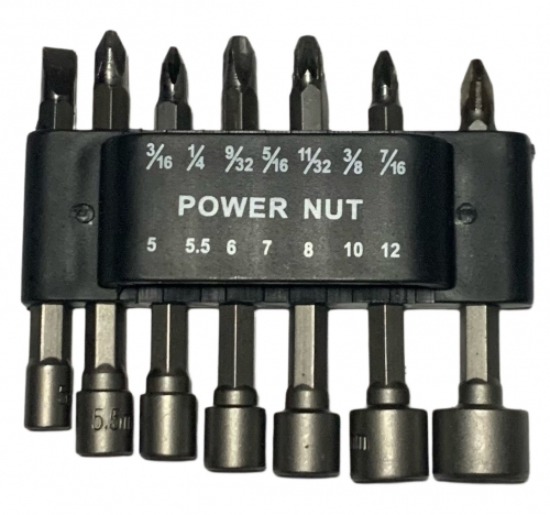 Set de 14 biti si tubulare 5/ 5.5/ 6/7/ 8/ 10/ 12mm