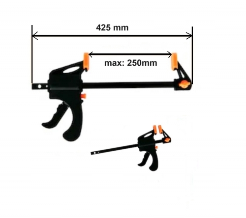 Menghina rapida tamplarie - 250 mm