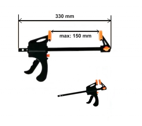 Menghina rapida tamplarie - 150 mm