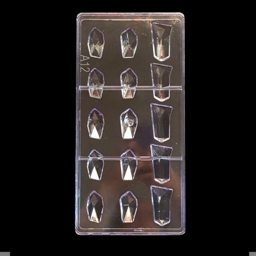 FORMA DE BONBON POLICARBONAT -Pietre pretioase