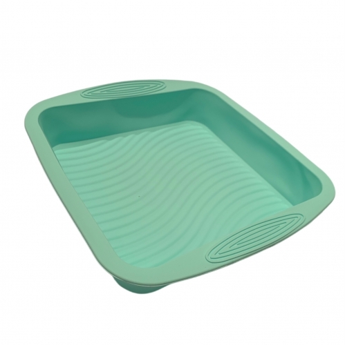 Forma de copt din silicon - Pătrat 23 cm