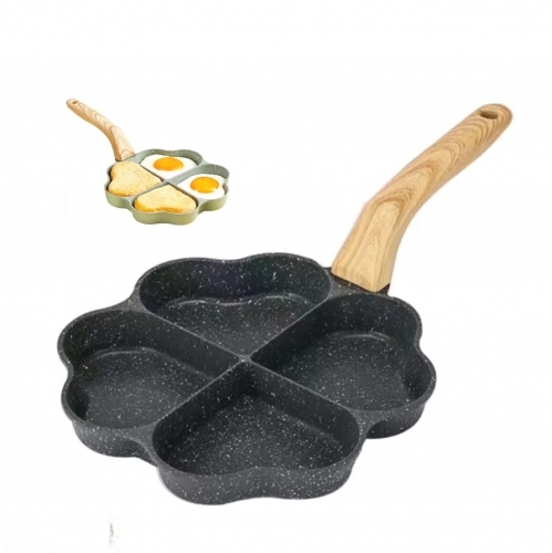 Tigaie antiaderentă din 4 piese-Inima