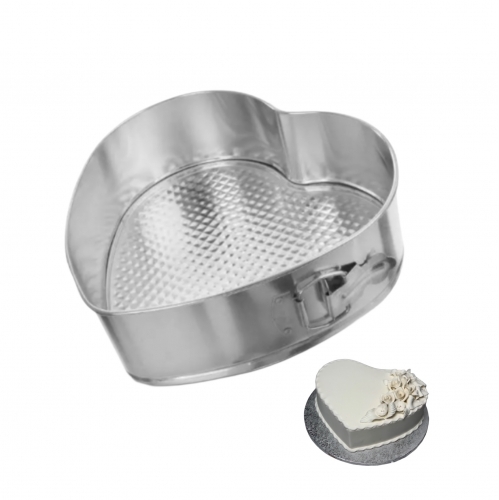Forma tort metal detasabila-Inima-24cm
