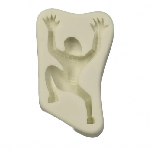 Forma silicom fondant-Supererou