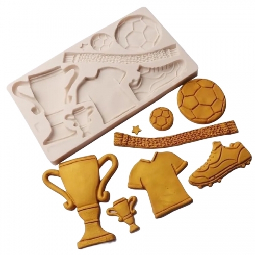 Forma silicon fondant-Fotbal