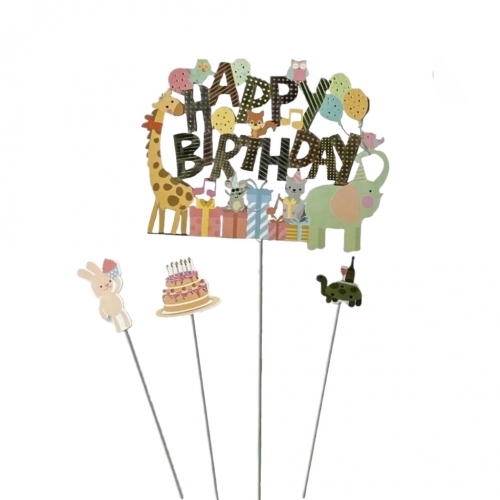 Decoratiuni pentru tort-La multi ani