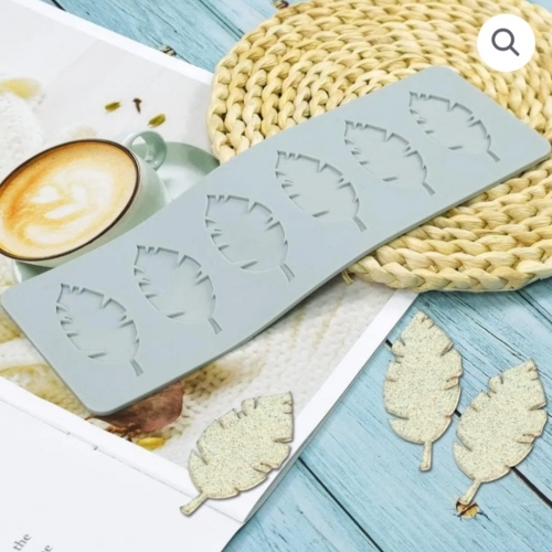 Forma silicon- Frunze de trandafir