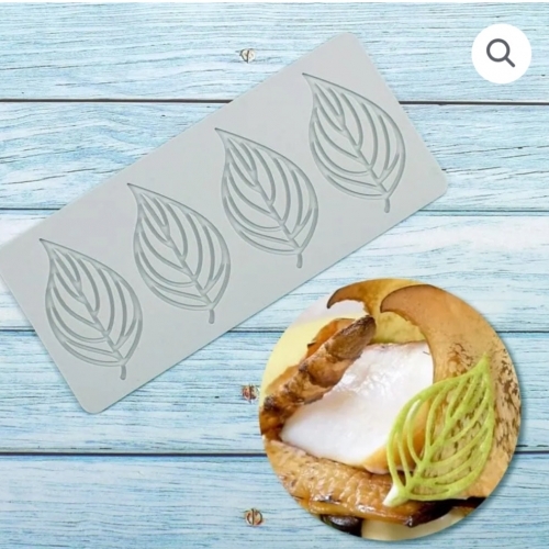 Forma silicon-Frunze rotunde