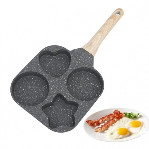 Tigaie antiaderentă din 4 piese-Forme mixte
