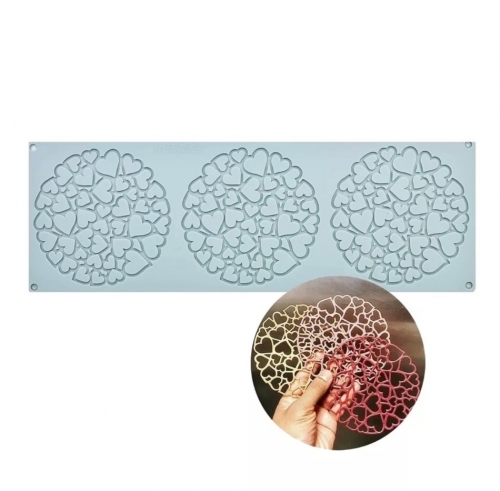 Forma silicon- Inimi rotunde