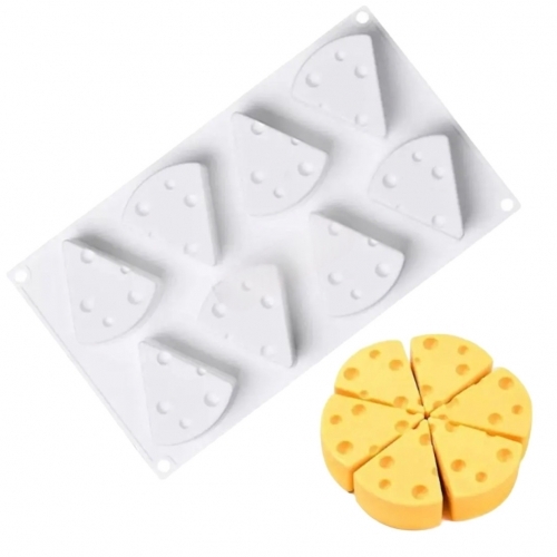 Forma silicon felii cascaval