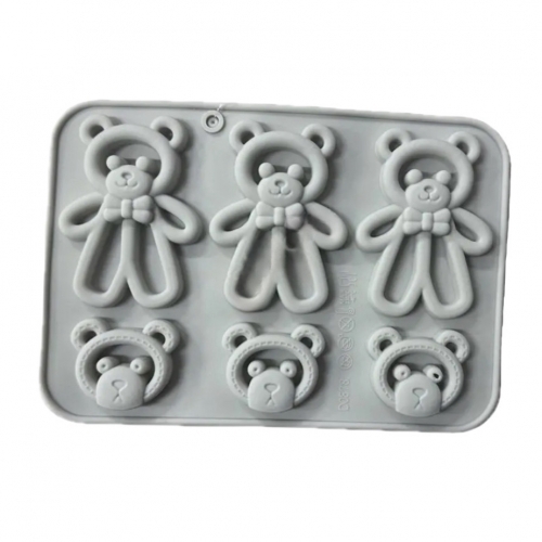 Forma silicon-Ursulet,Cap de tigru