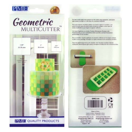 Forma geometrica fondant-patrat