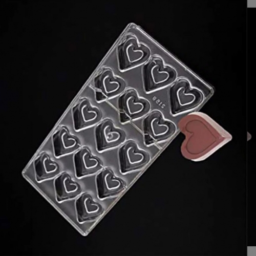 Policarbonat bonbon forma -inima