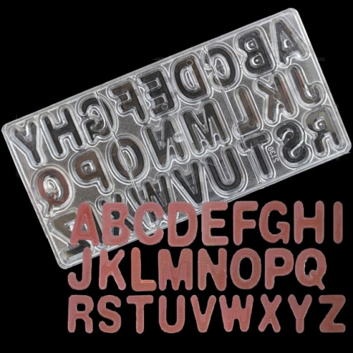 Policarbonat bonbon forma -litere