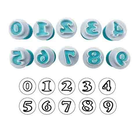 10 Decupatoare Cifre