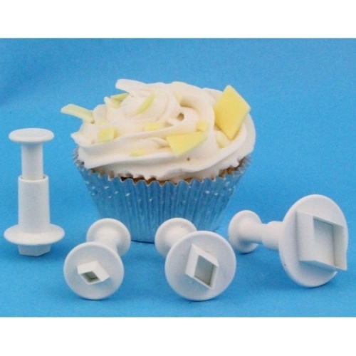 4 Decupătoare fondant -Diamant