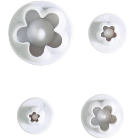 4 Decupatoare fondant-flori